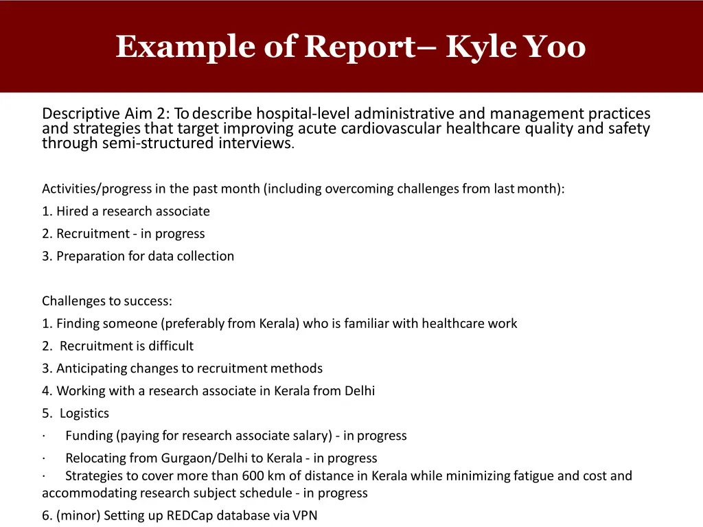 example of report kyle yoo
