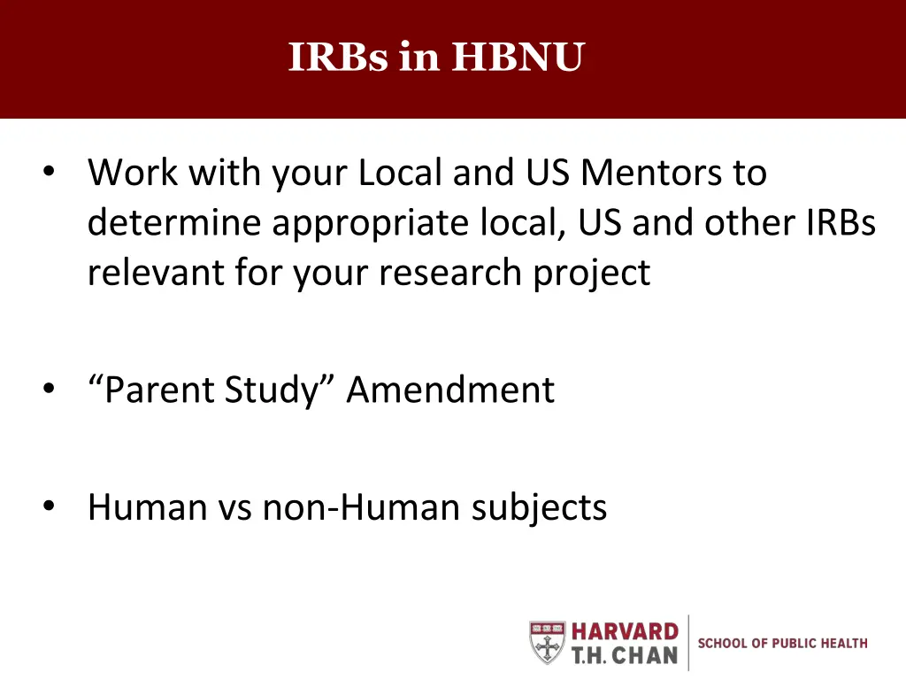 irbs in hbnu