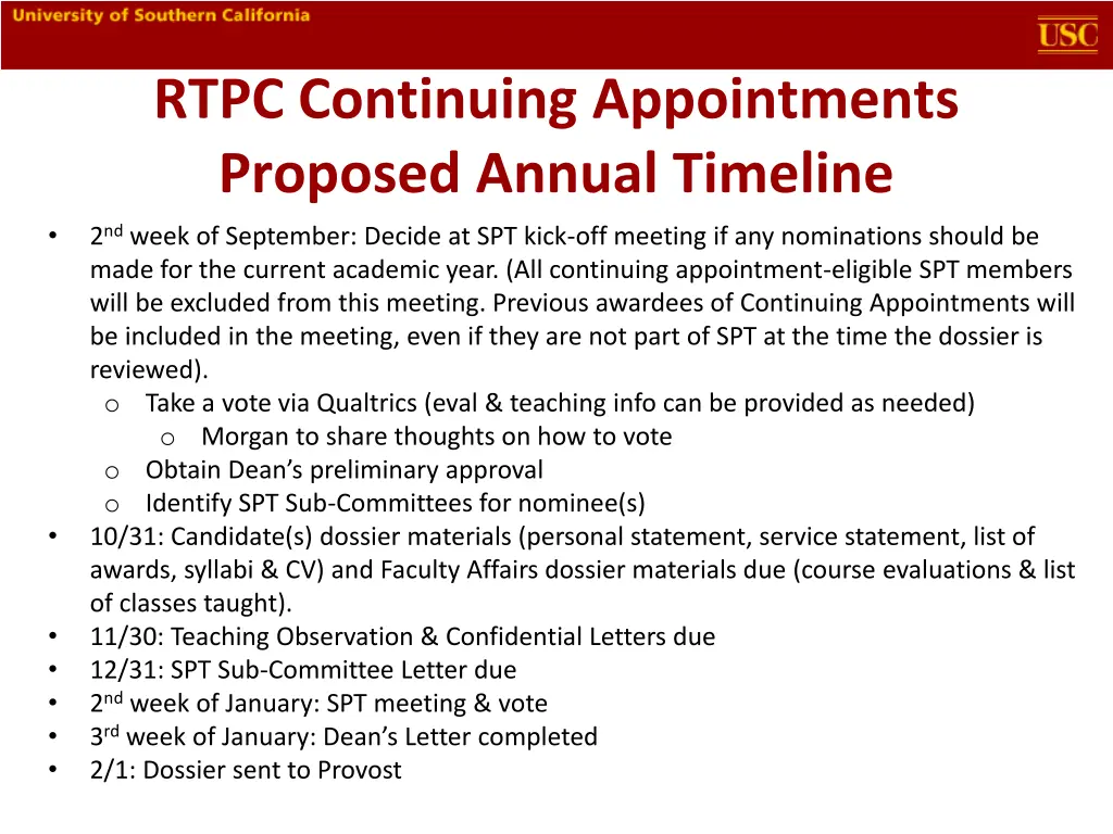 rtpc continuing appointments proposed annual