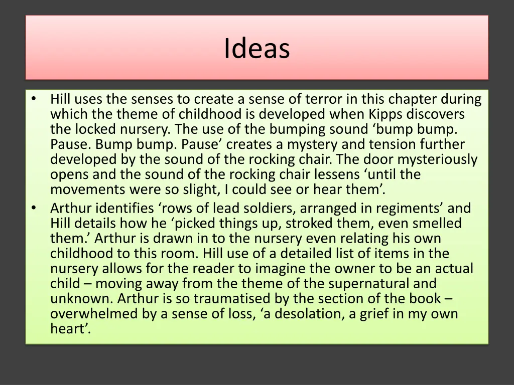ideas