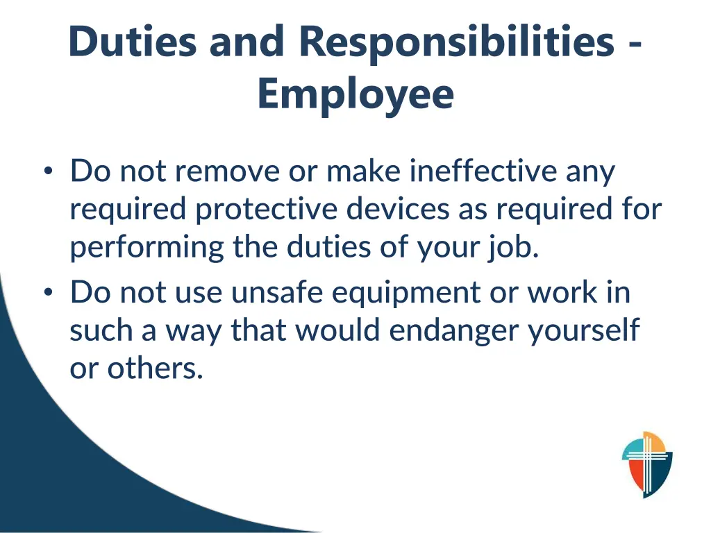 duties and responsibilities employee