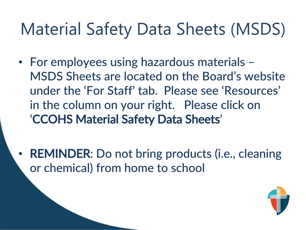 material safety data sheets msds