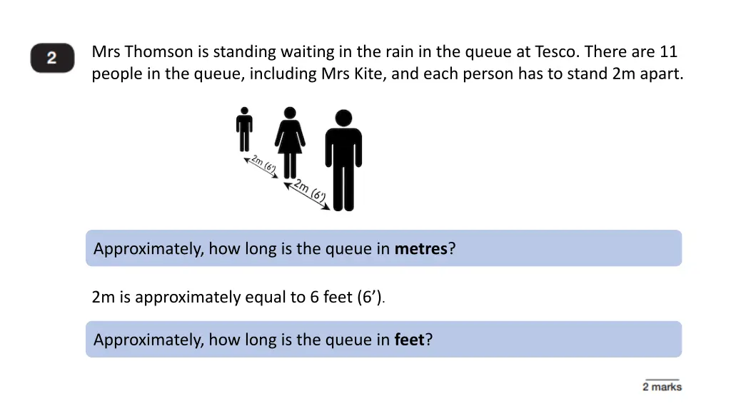 mrs thomson is standing waiting in the rain