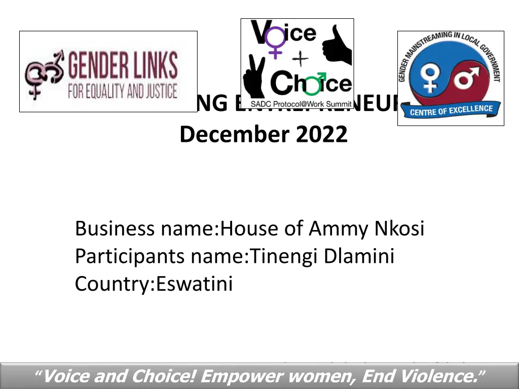 emerging entrepreneurs december 2022