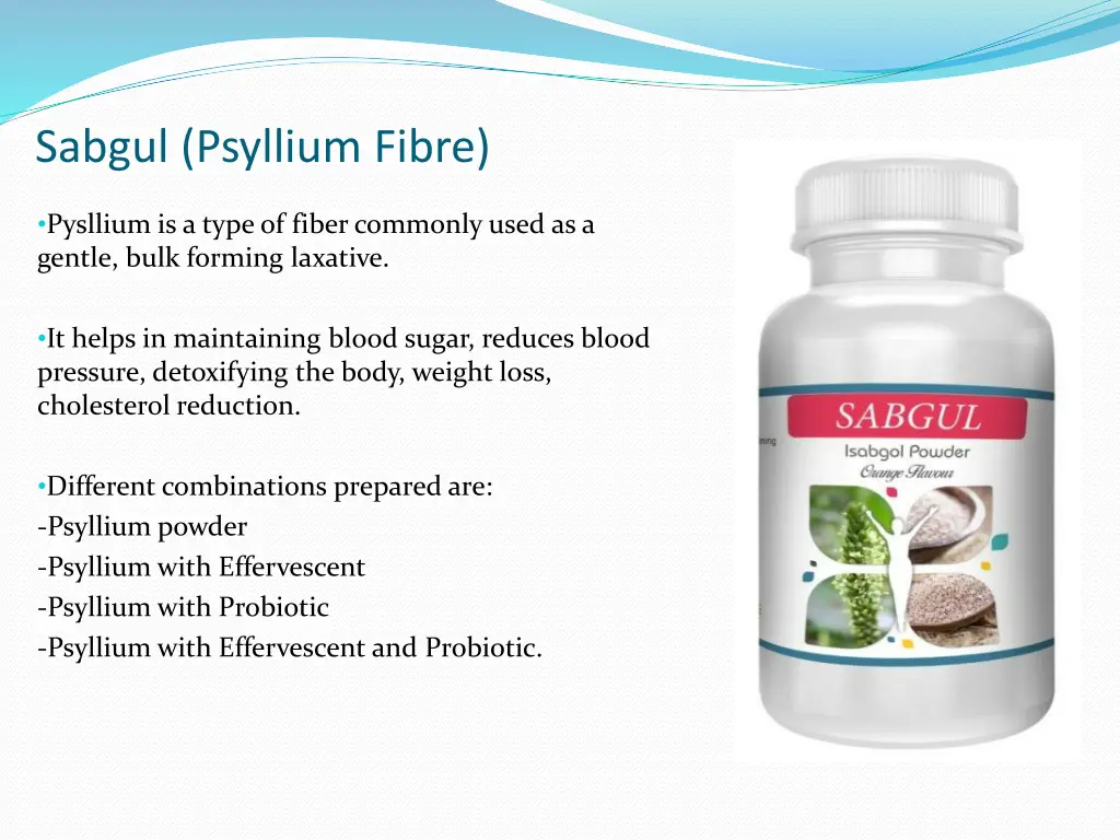 sabgul psyllium fibre