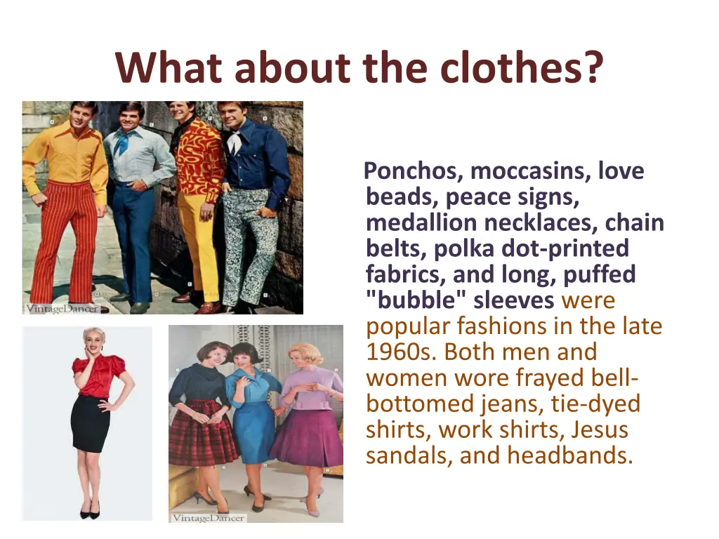 what about the clothes