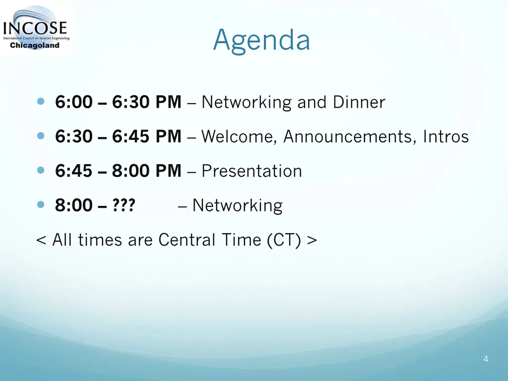 agenda