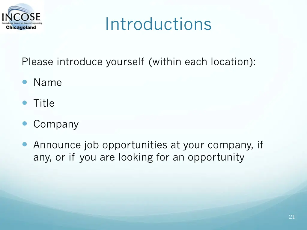 introductions