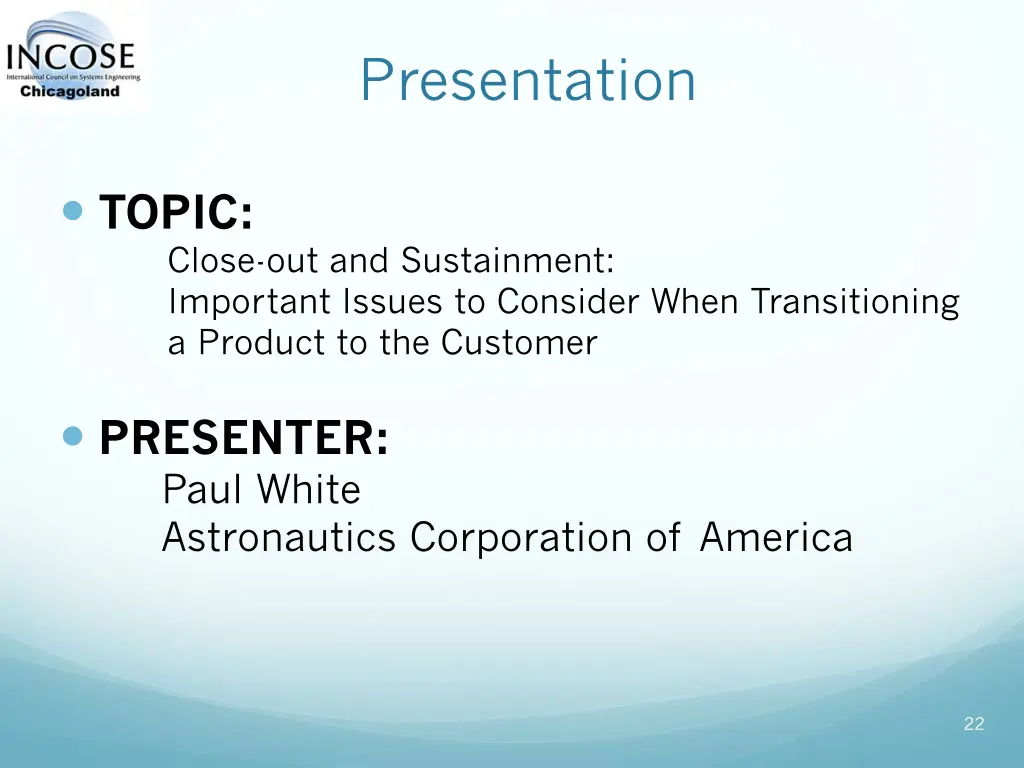 presentation