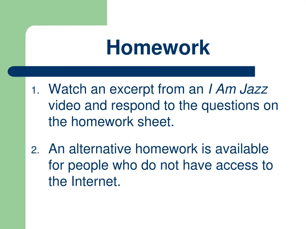 homework