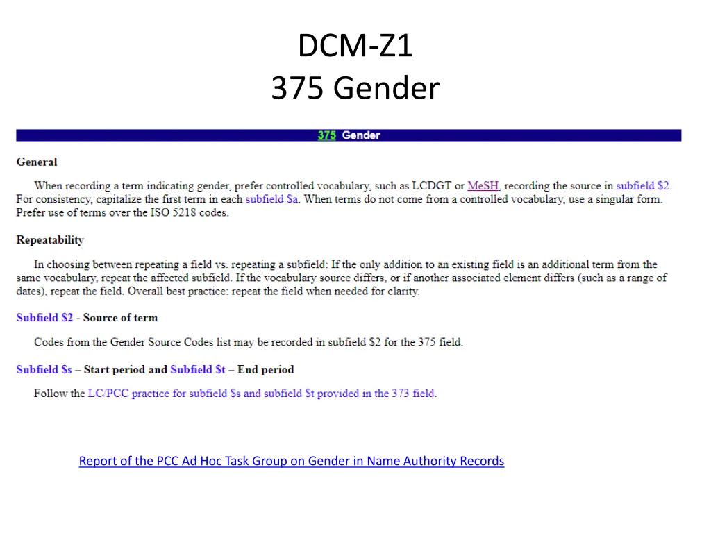 dcm z1 375 gender