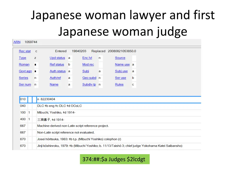 japanese woman lawyer and first japanese woman