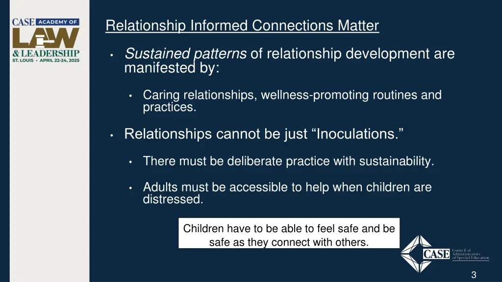 relationship informed connections matter