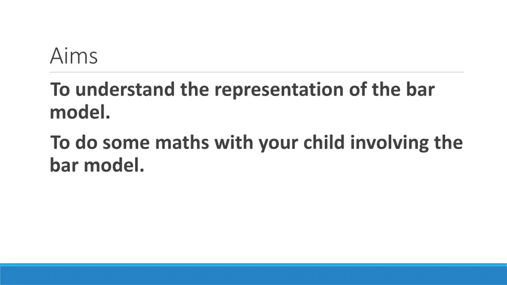 aims to understand the representation
