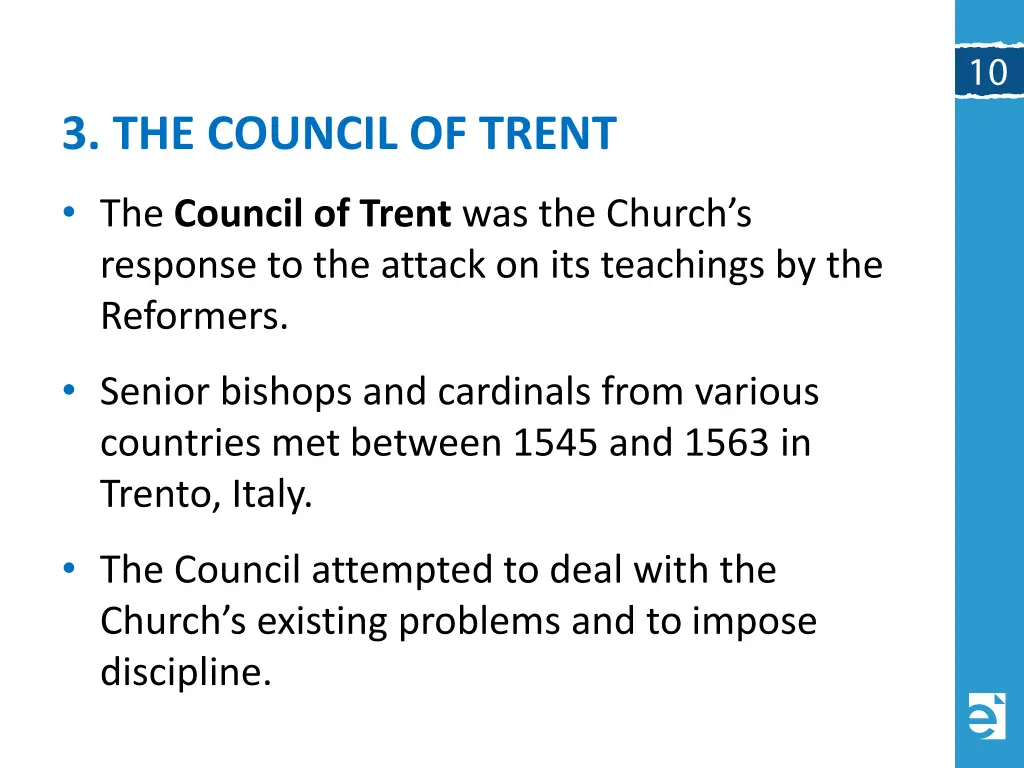 3 the council of trent