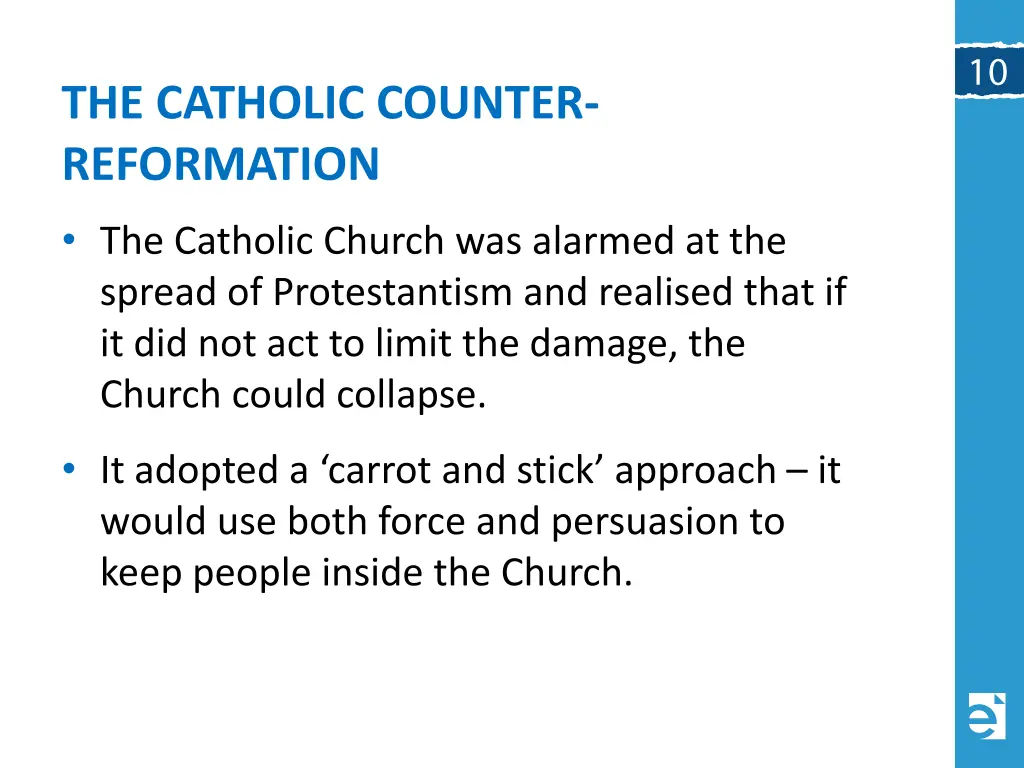 the catholic counter reformation 1