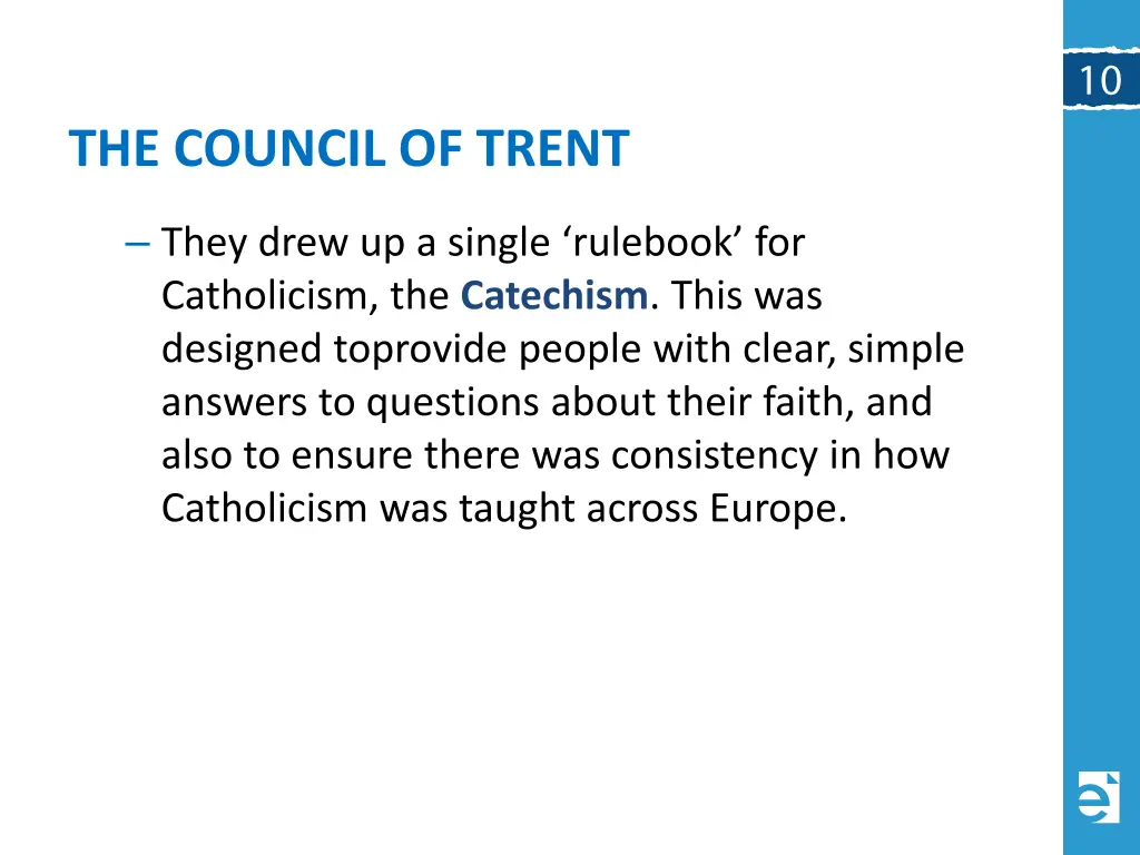 the council of trent 2
