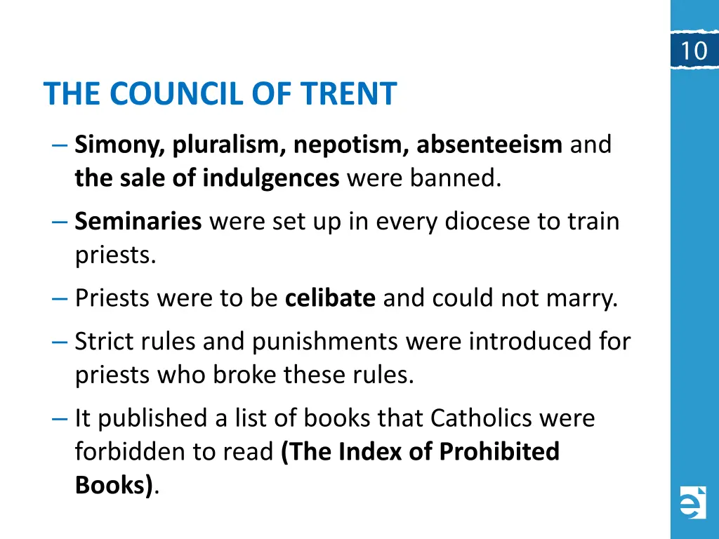 the council of trent