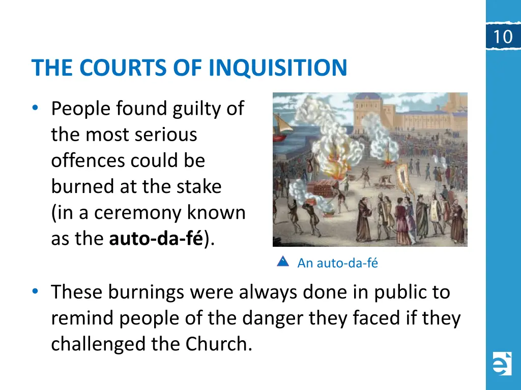 the courts of inquisition