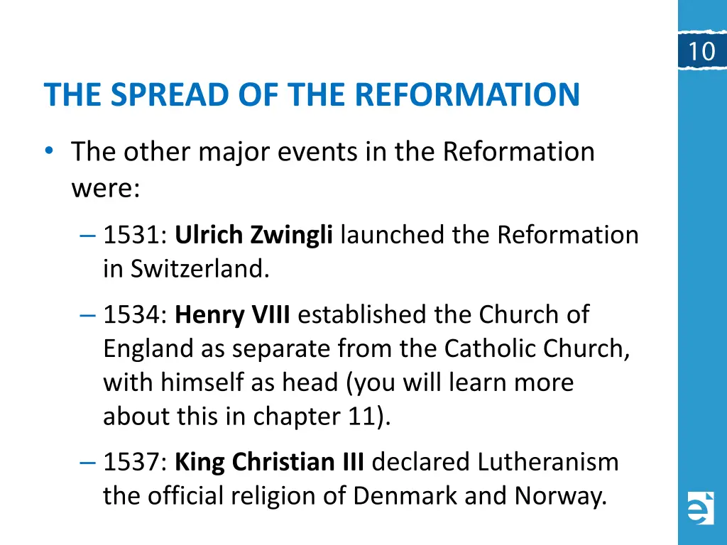 the spread of the reformation 2