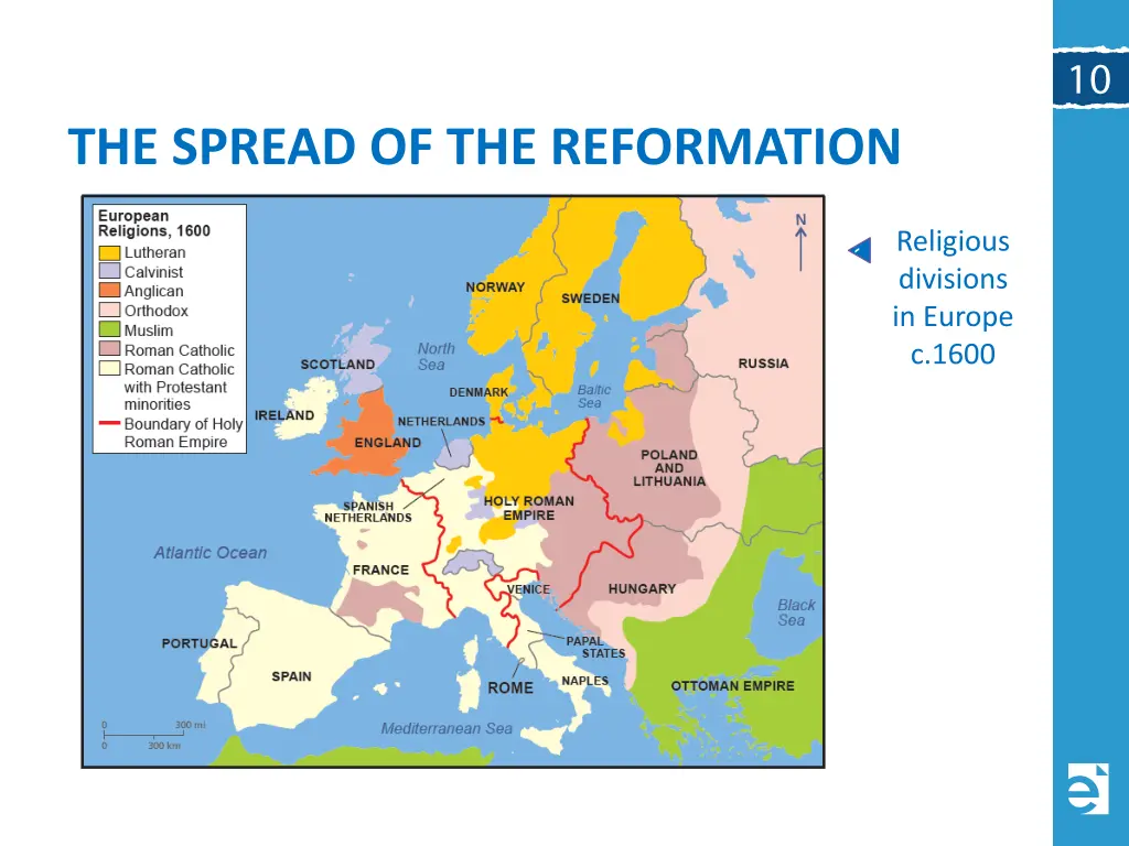 the spread of the reformation 5
