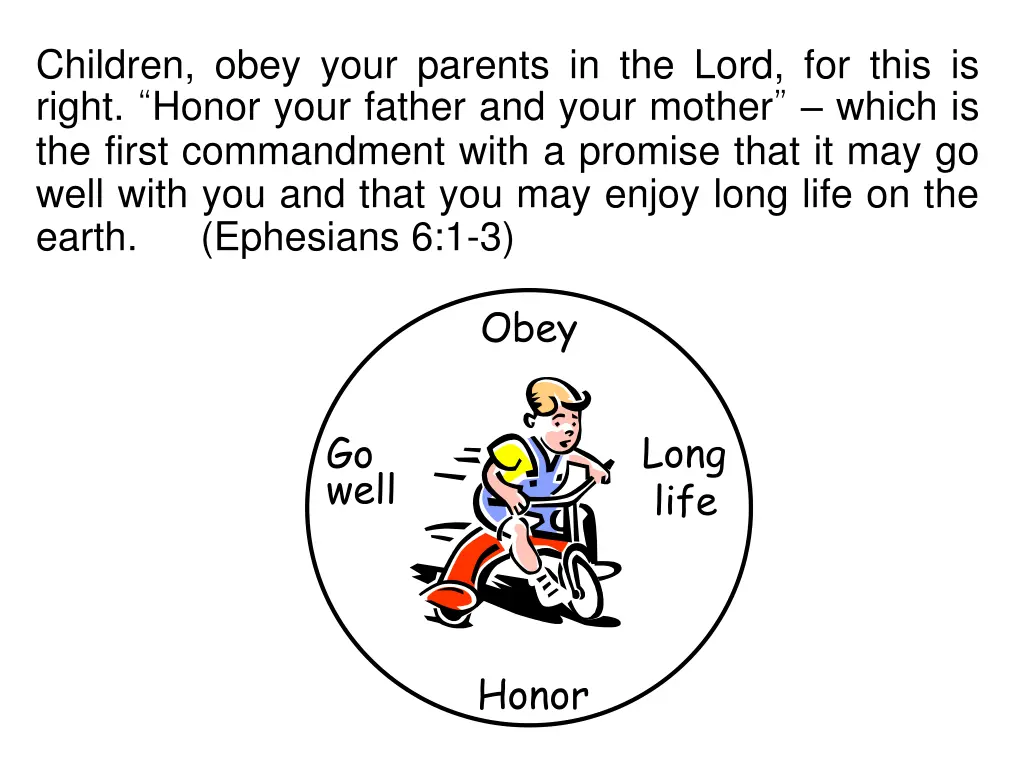 children obey your parents in the lord for this