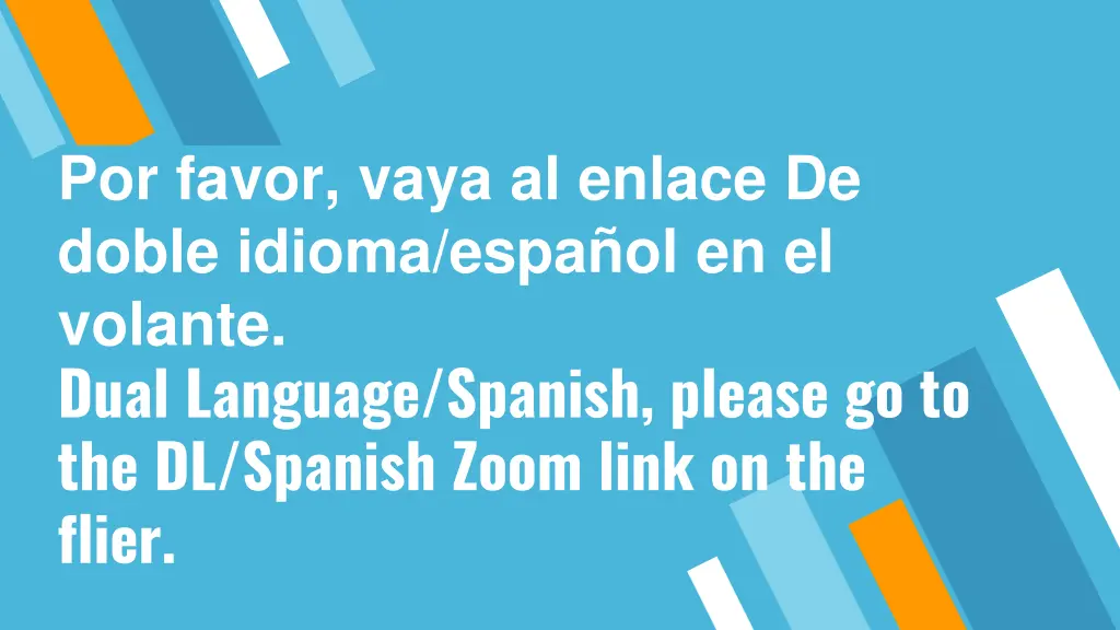 por favor vaya al enlace de doble idioma espa