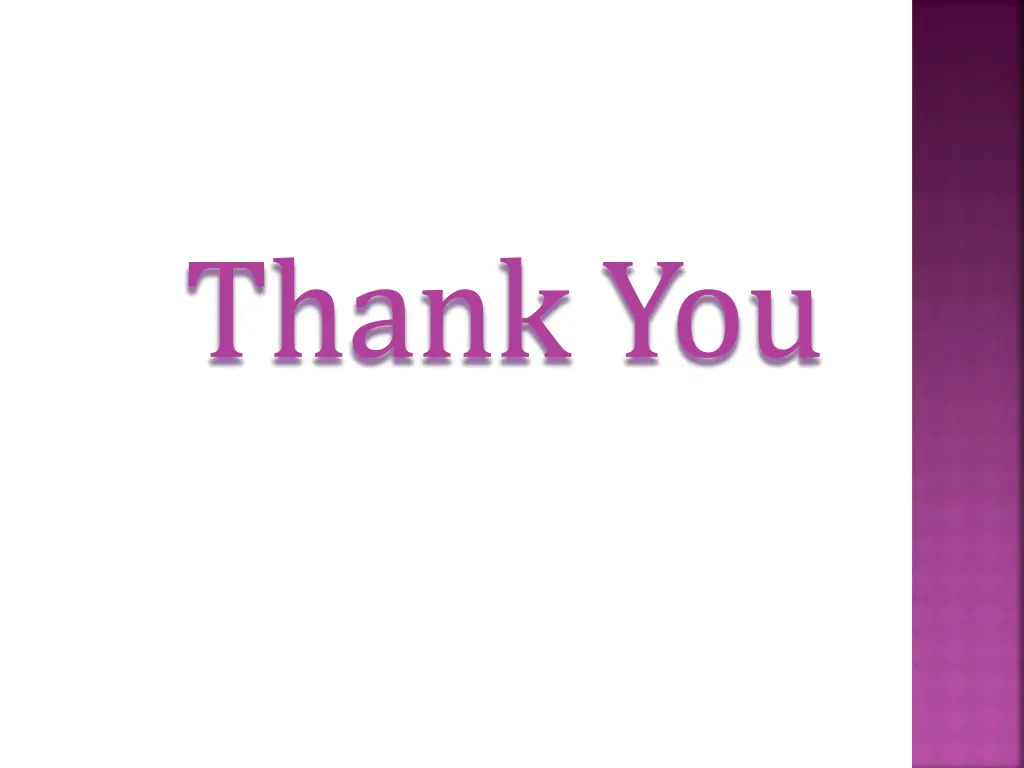 thank you