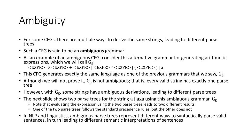 ambiguity
