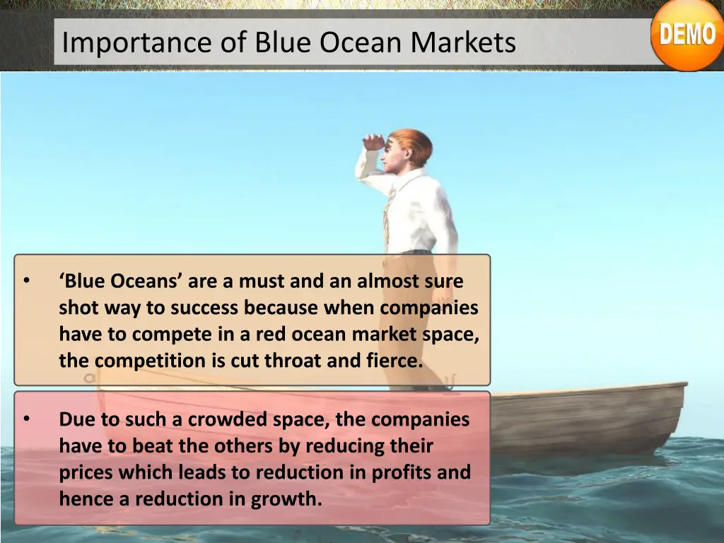 importance of blue ocean markets