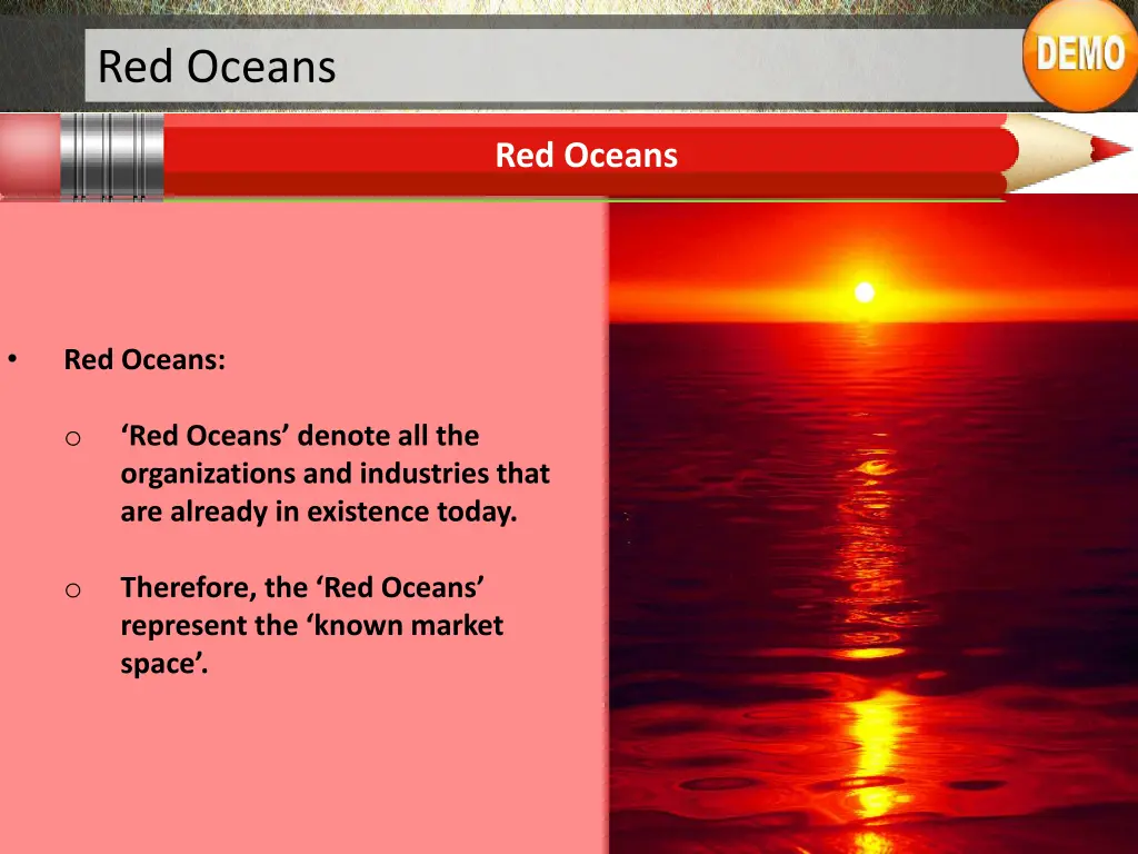 red oceans