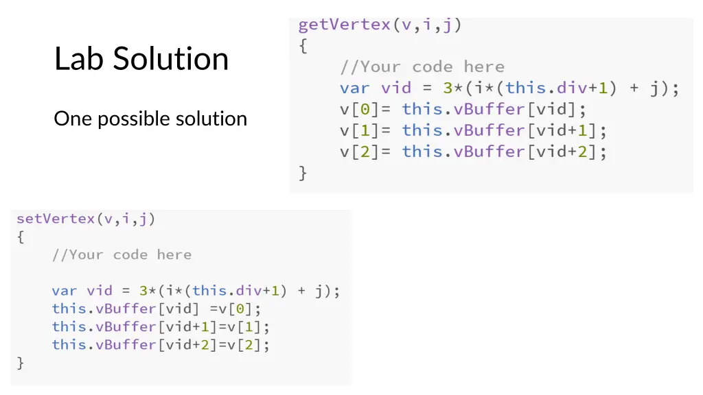 lab solution
