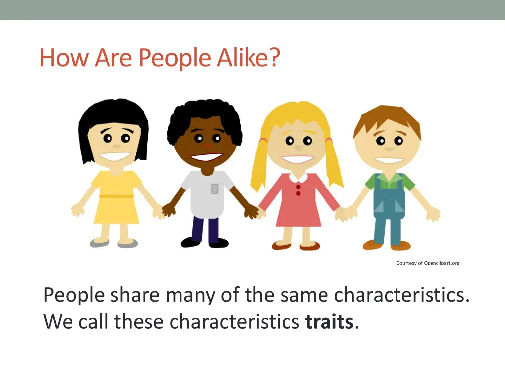 how are people alike 1