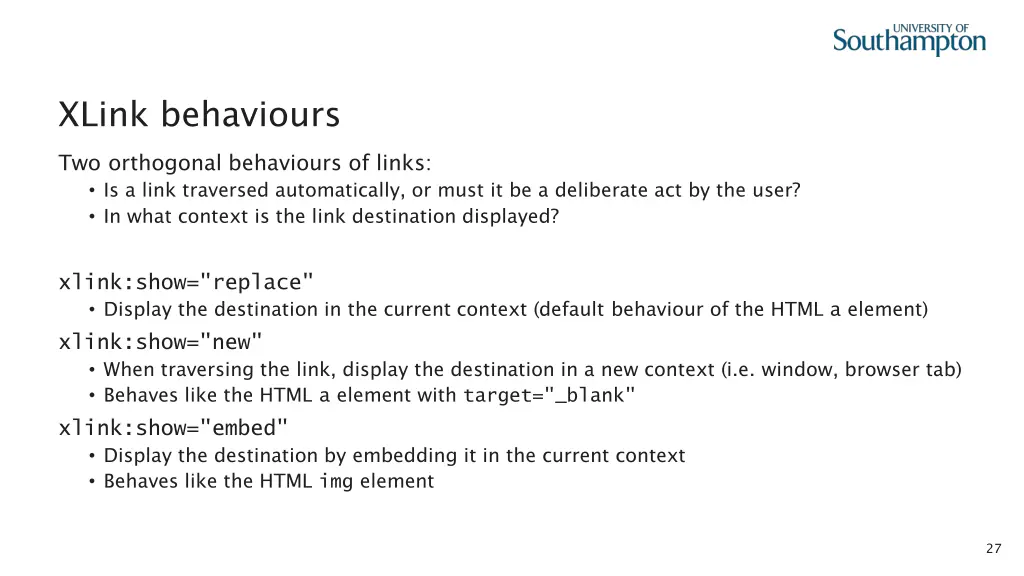 xlink behaviours 1