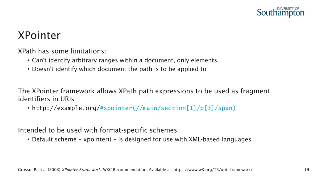 xpointer