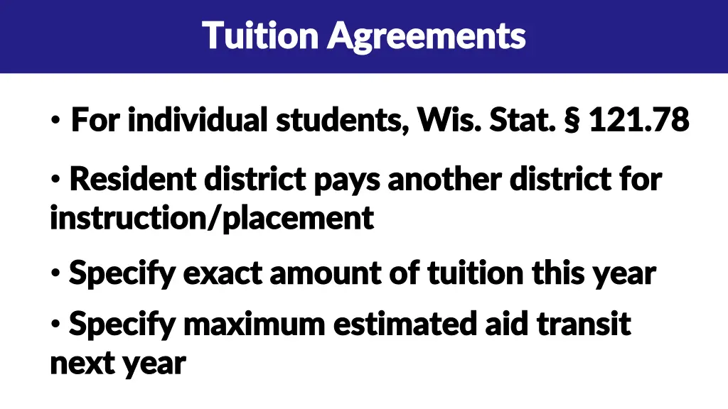 tuition agreements tuition agreements