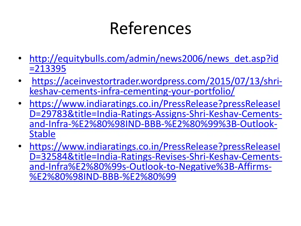 references
