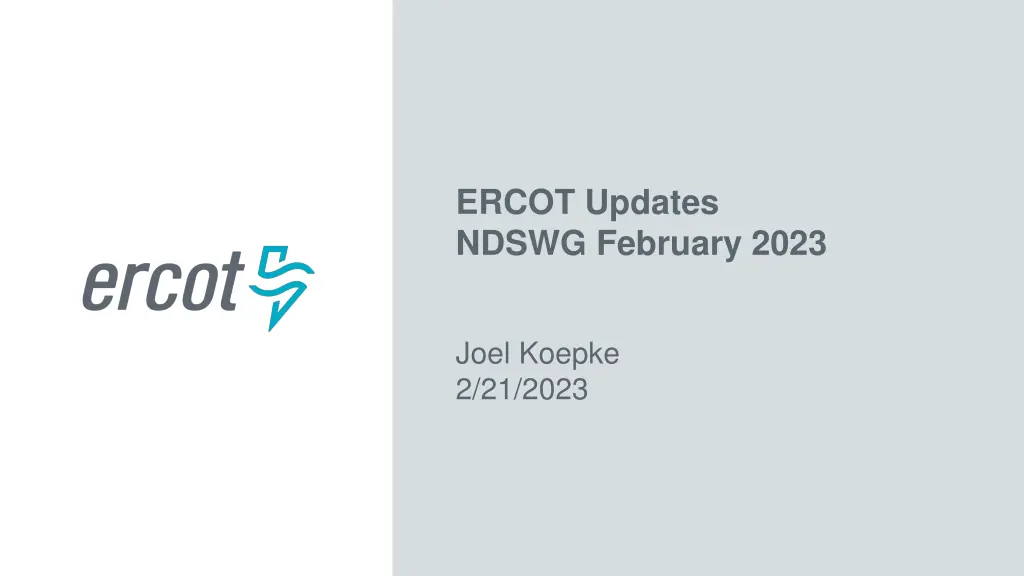 ercot updates ndswg february 2023