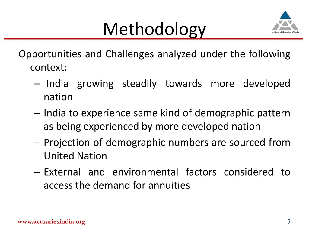 methodology