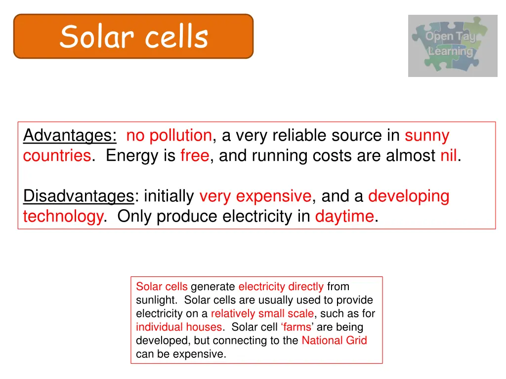 solar cells