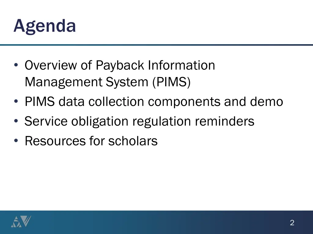 agenda
