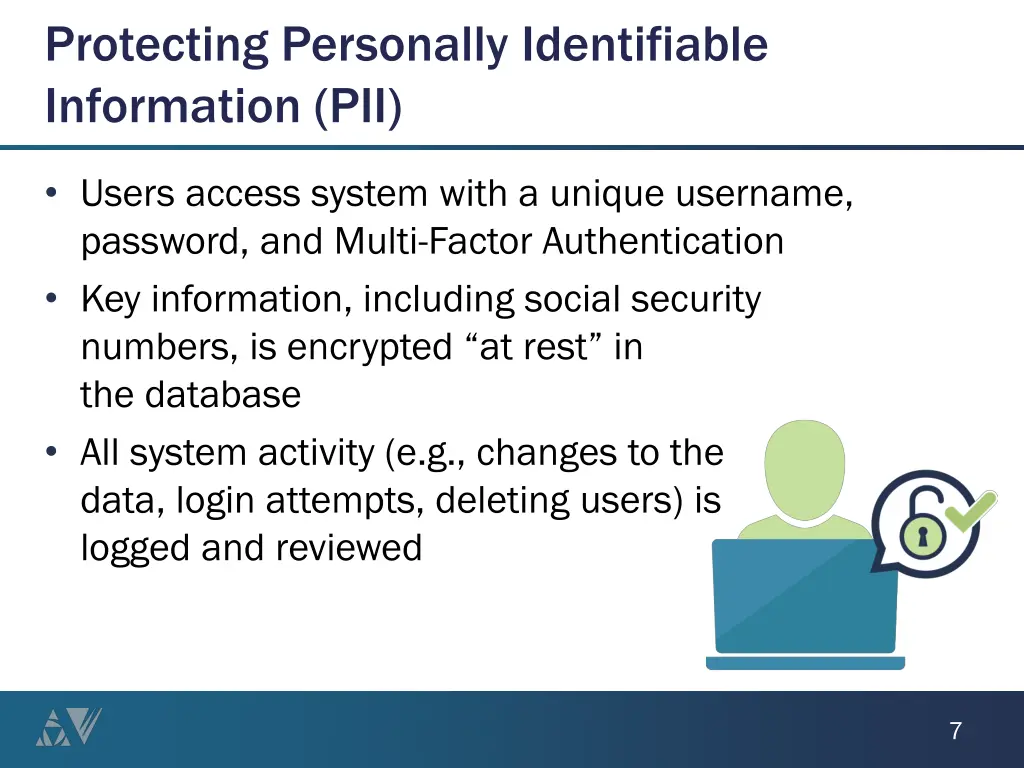 protecting personally identifiable information pii