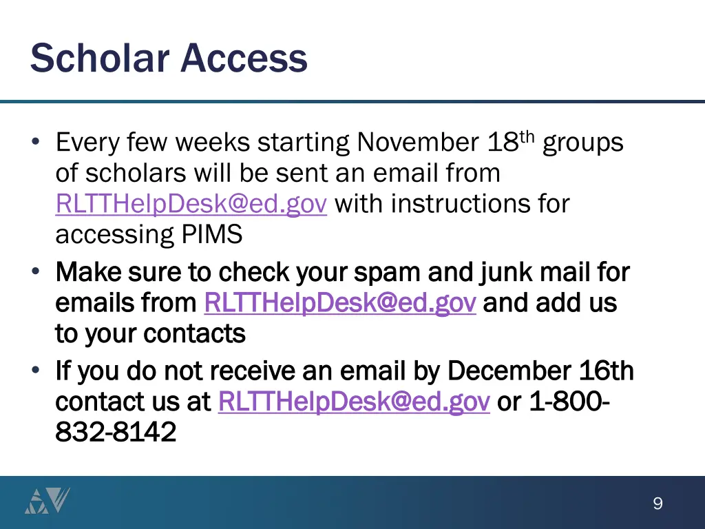 scholar access