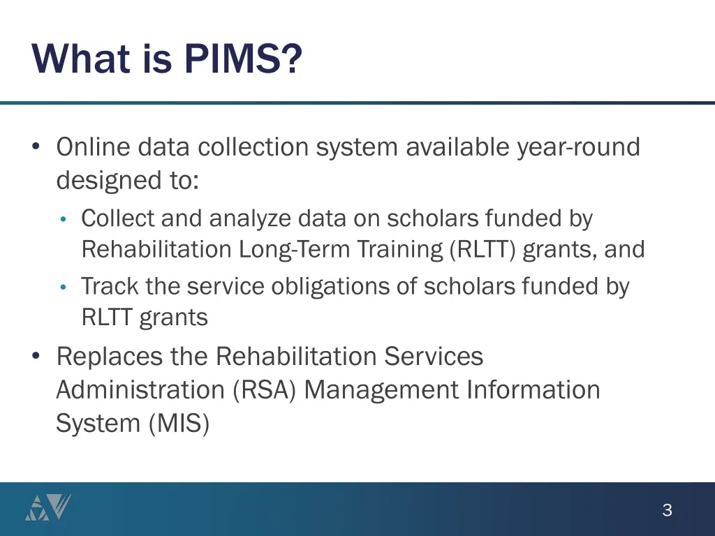 what is pims