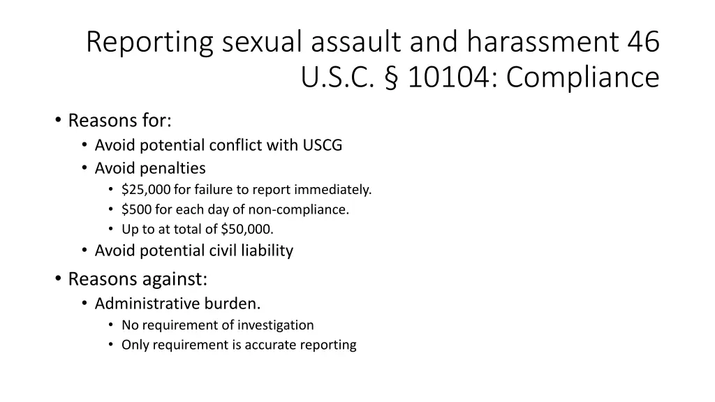 reporting sexual assault and harassment 5
