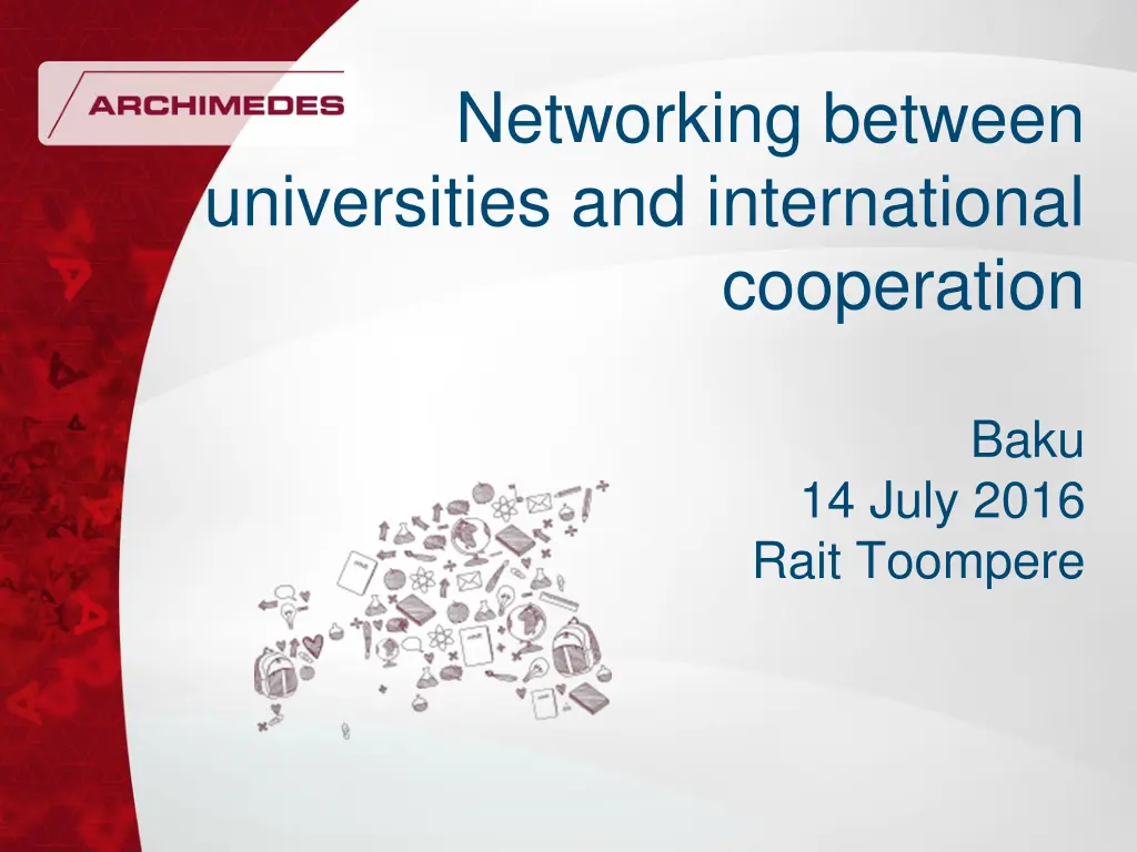 networking between universities and international