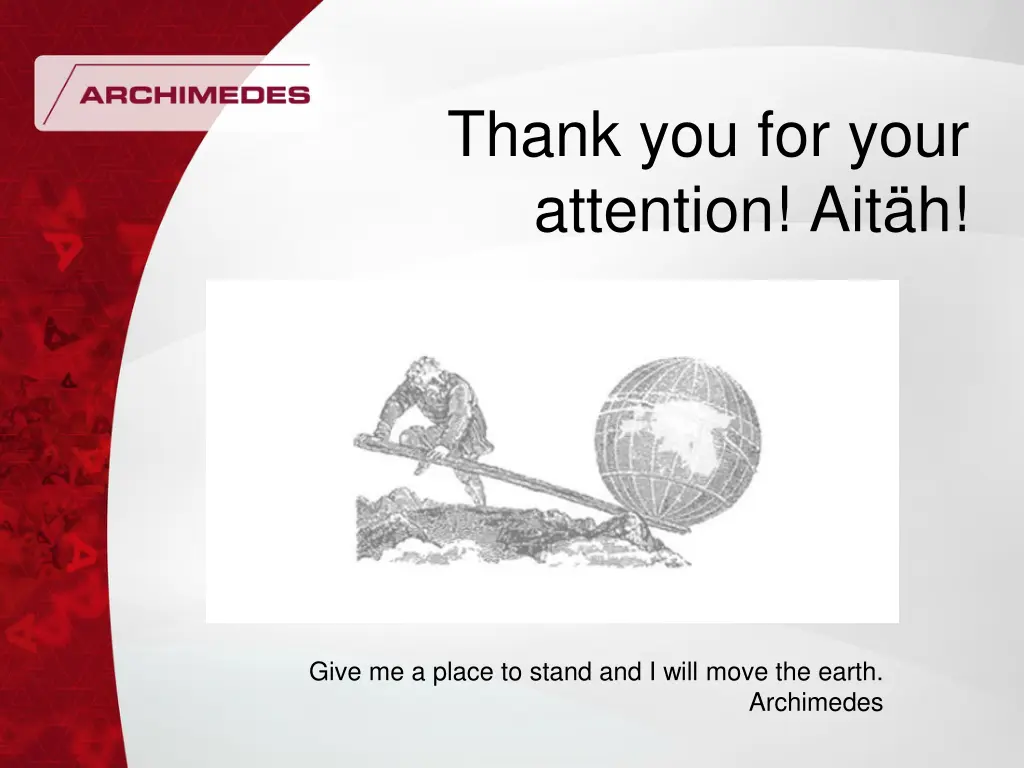 thank you for your attention ait h