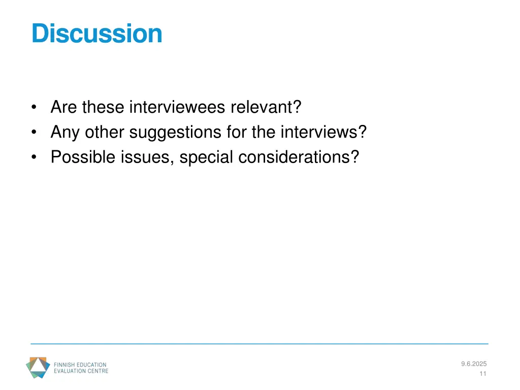 discussion
