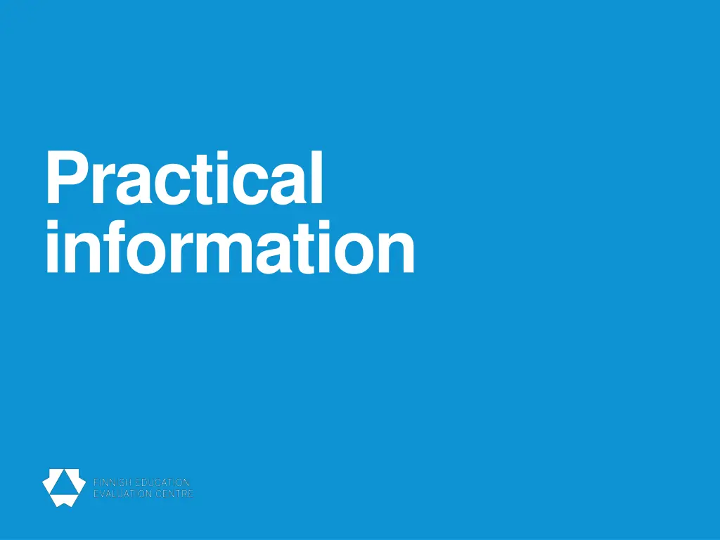 practical information