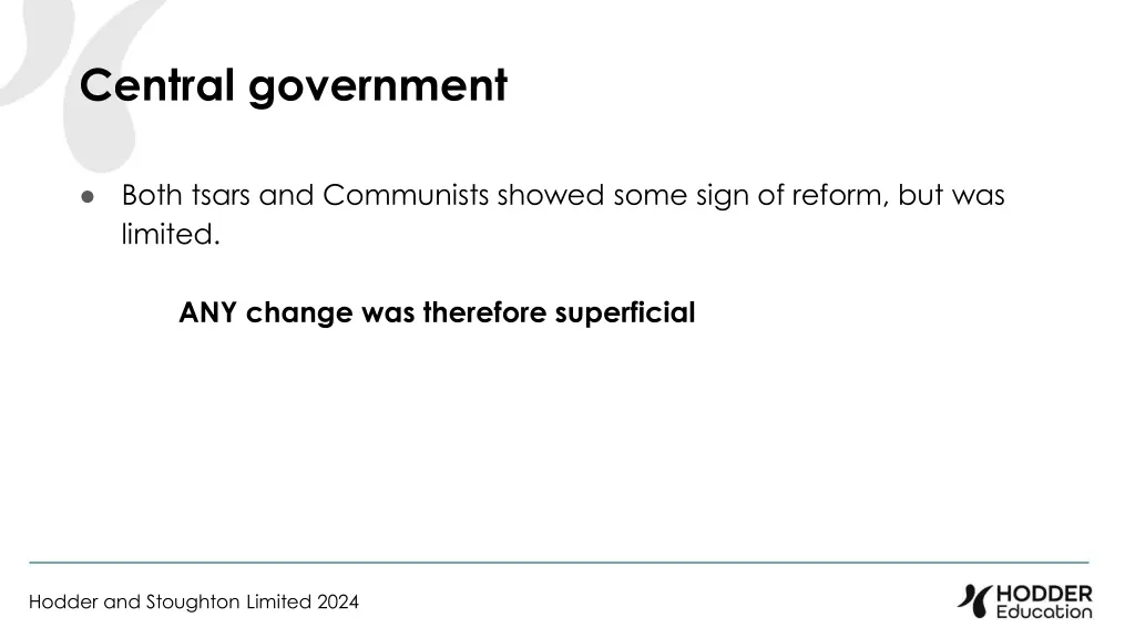 central government 3